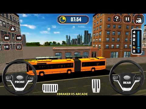 Articulated Bus Simulator 2018 All Levels Unlocked | Full Game | Android Gameplay