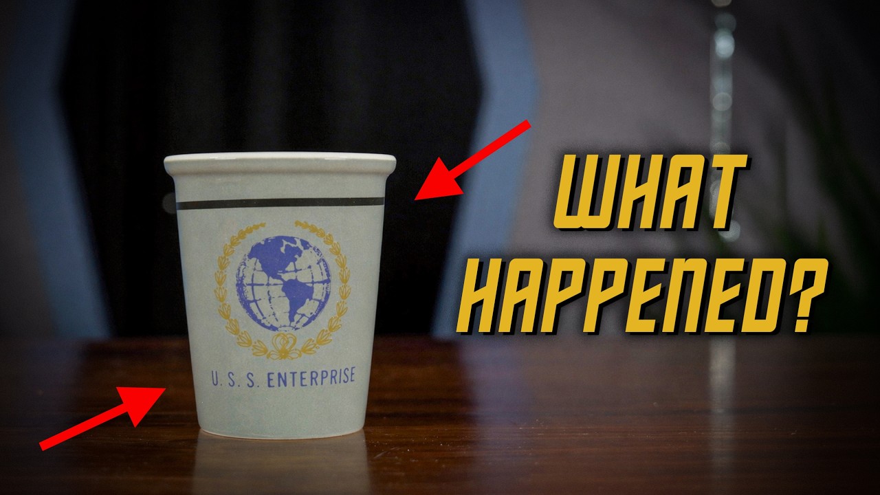 The Original Star Trek Coffee Cup Returns… But Is It Accurate?