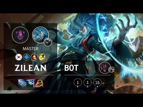Zilean Bot vs Lucian - KR Master Patch 10.5