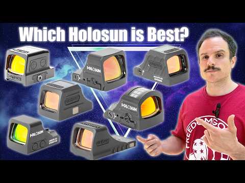 Holosun Pistol Optics Explained (2025 Edition)