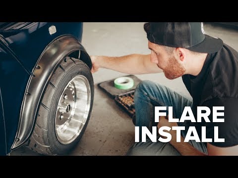 Installing Flares on a Classic Mini