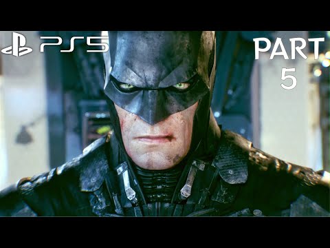 Batman Arkham Knight (PS5) Walkthrough Gameplay  - Part 5 (No Commentary)