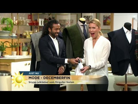 Glitter och kondomficka till julfesterna! - Nyhetsmorgon (TV4)