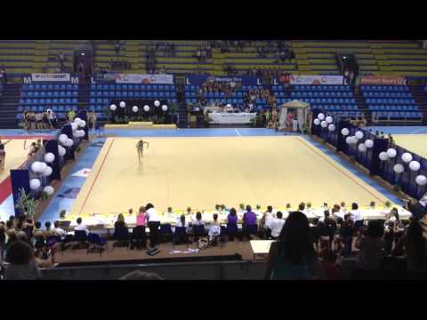 Julie LIENARD demo cerceau 2015 zone Montpellier