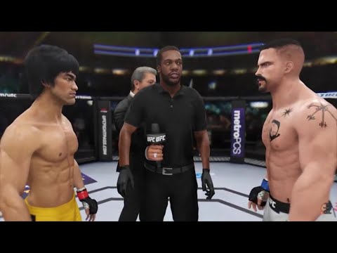 BRUCE LEE vs YURI BOYKA 2K19 | EA Sports UFC 3