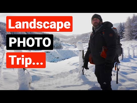 Landscape Photography Trip During Winter