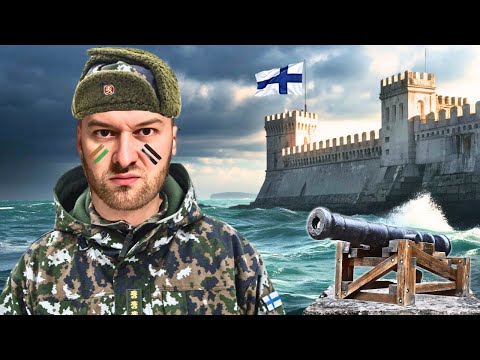 Exploring a Massive SEA FORTRESS In Finland!