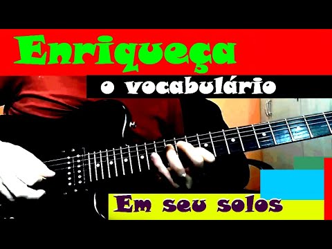 Enriquecendo o vocabulario nos solos