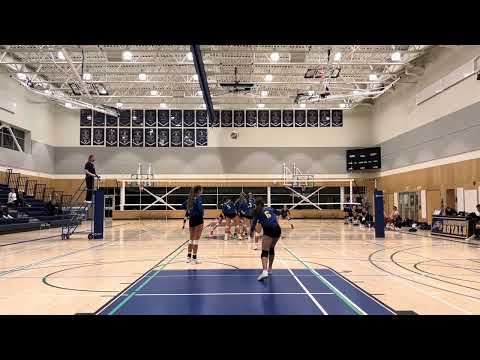 League Play vs Howe Sound (set 3 25 - 16)