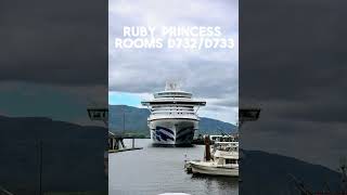 Want the biggest balcony, Ruby Princess Cruise Mini suite tour D732 // D733 --2024 June
