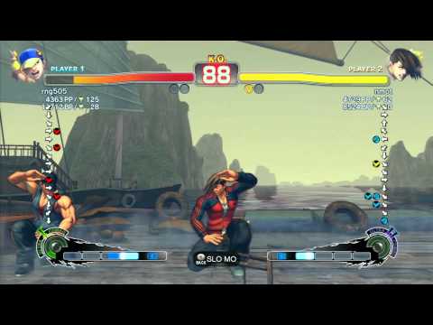 SSF4 AE: rng505 (Yun) vs Nemo (Yang) - Ranked Match (720p HD)