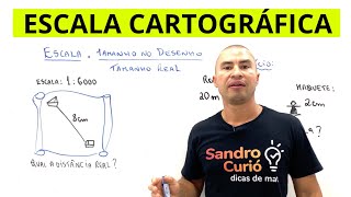 ESCALA CARTOGRÁFICA | RAZÃO e PROPORÇÃO ENEM