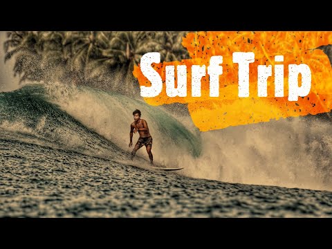 Funny surfing fails(Nias, 2020)
