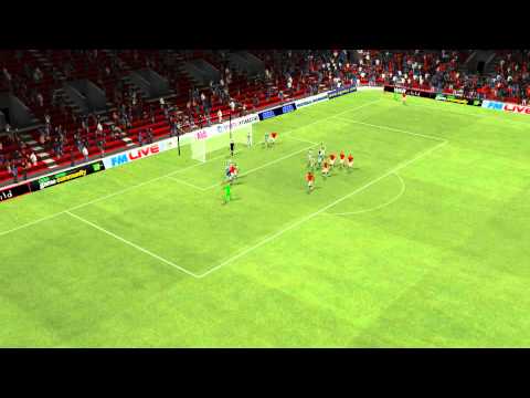 Man Utd vs Barcelona - Mal af Mexes 5. minute