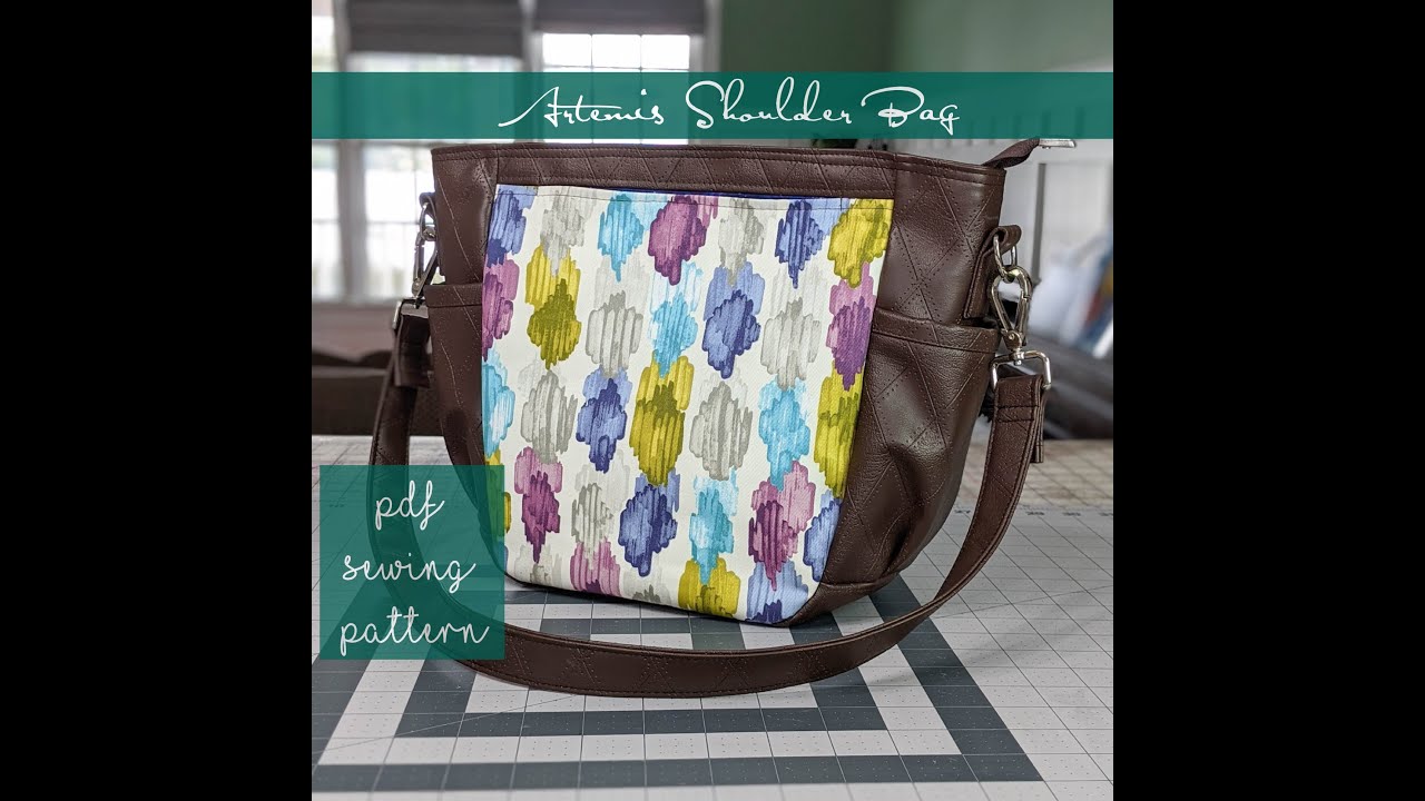 Sewing Pattern Preview: Artemis Shoulder Bag by Toriska patterns