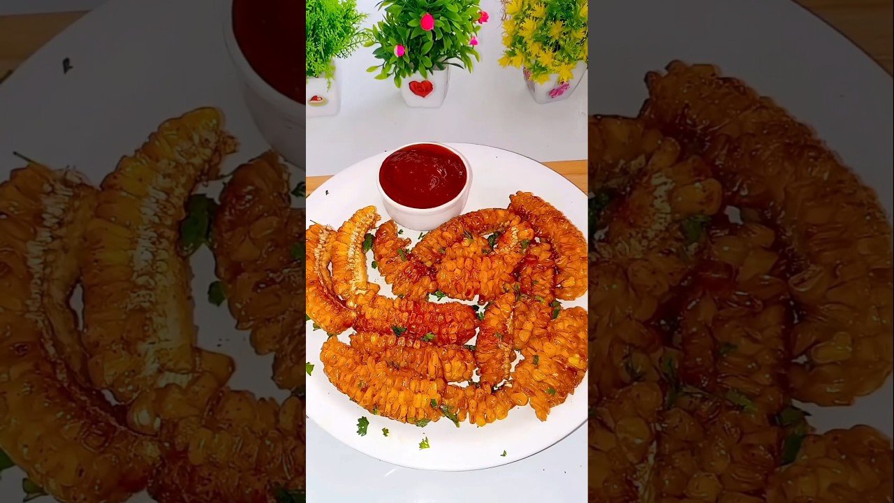 crispy tasty fried corn recipe 🤗🤗🤗🤗 #foodie #corn #dhurandhar