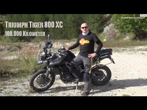 Triumph Tiger 800 XC: 100.000 Kilometer