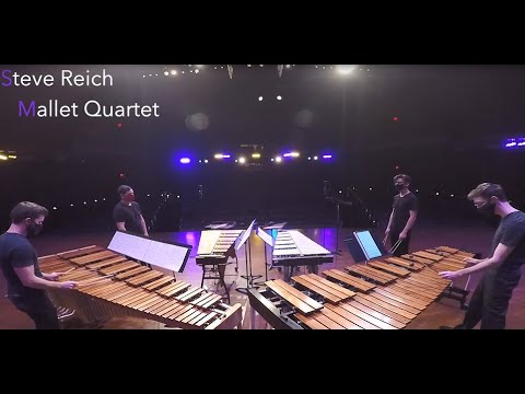 Steve Reich - Mallet Quartet - JMU Percussion Ensemble