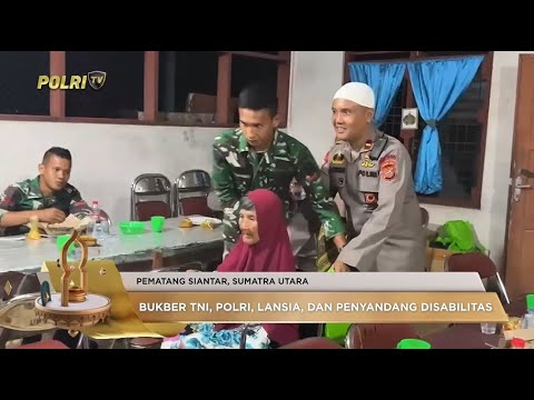 BRIMOB POLDA SUMUT BERBAGI TAKJIL DAN BUKA PUASA BERSAMA TNI, POLRI, LANSIA, SERTA TUNA RUNGU WICARA