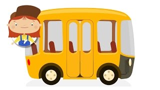 Um pequeno ônibus laranja. Doutora McWheelie.  Desenhos animados