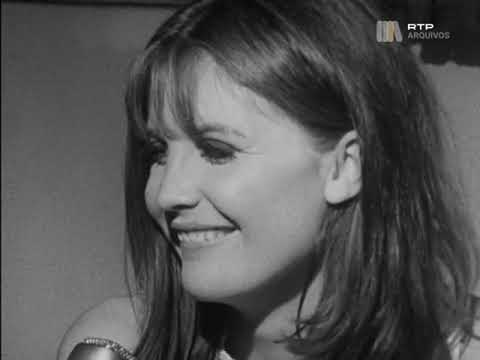 Sandie Shaw visits and performs at Lisbon in 1967
