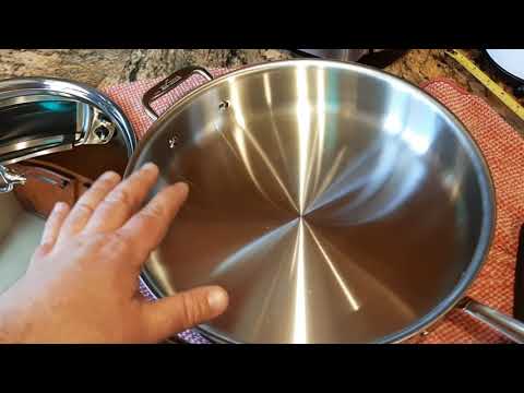 206. All-Clad 4406 Stainless Steel 6-Quart Saute Pan with Lid dimensions tips and tricks
