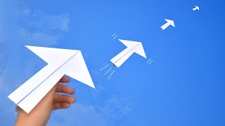 How to Make a Arrow Paper Plane | Easy Paper Airplane Tutorial