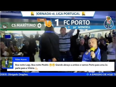 Marítimo 0-2 FC Porto | Os golos no Relato à Dragão