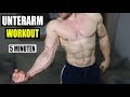 Extremes 5 Minuten Unterarm Workout mit Kurzhanteln für Zuhause | Sascha Huber