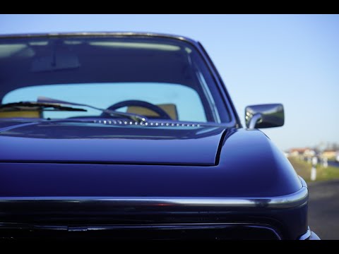 We are driving the BMW 3.0 CSI on the german Autobahn!!