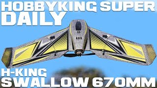 H-King Swallow670 FPV Flyingwing 670mm (26.4