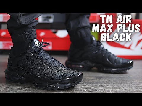 DER BESTE ALL BLACK AIR MAX? Nike Air Max Plus Black On Foot Review