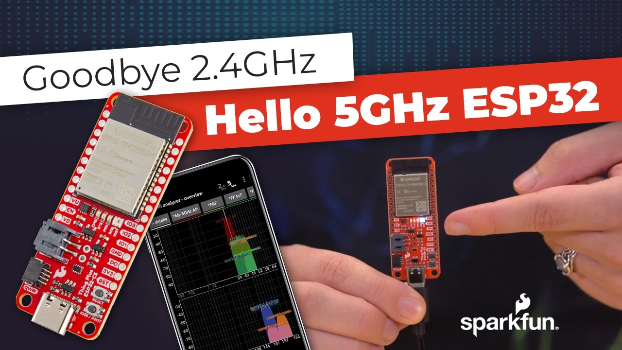 ESP32 Finally Gets 5GHz WiFi… Here’s What That Means