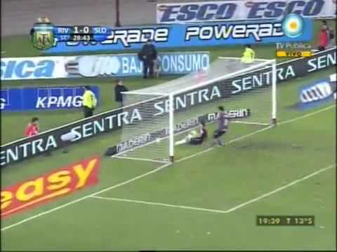 River Plate 1   1 San Lorenzo    Gol de Ferrari a Carrizo    Clausura 2011 Argentina Segmento100 00 07 00 00 15