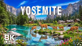 YOSEMITE NATIONAL PARK 8K 🏔️ Breathtaking Waterfalls & California Landscapes