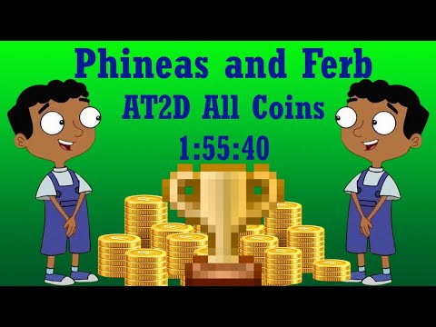 Phineas and Ferb Across the 2nd Dimension All Coin Speedrun in 1:55:40