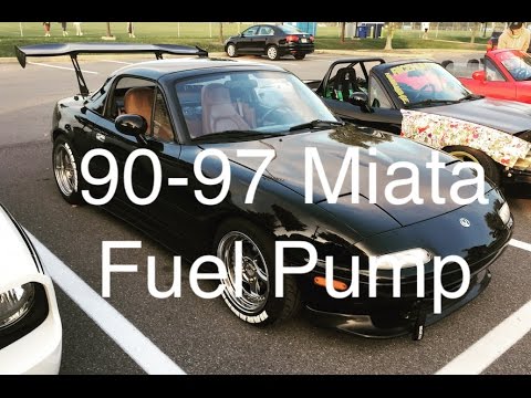 How to: 90-97 Miata Fuel Pump Install/Replacement