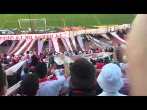 "donde vas voy con vos ! (HINCHADA DE HURACAN)" Barra: La Banda de la Quema &bull; Club: Huracán