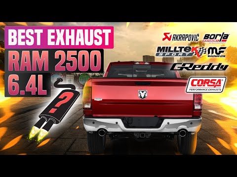 Dodge RAM 2500 Exhaust Sound 6.4L🔥Black Widow,Borla,Carven,Flowmaster,Dynomax,Magnaflow,MBRP