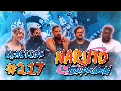Naruto Shippuden - Episode 217 - The Infiltrator - Group Reaction