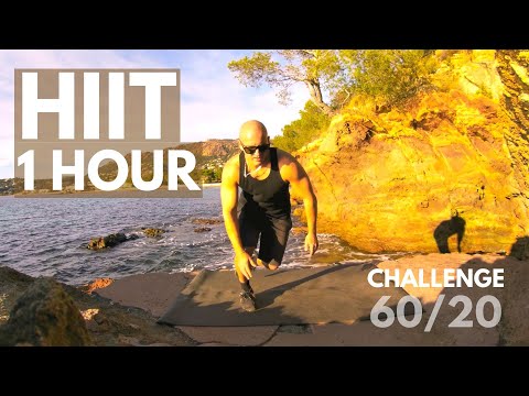 1 Hour Workout Challenge / Full body / No equipment