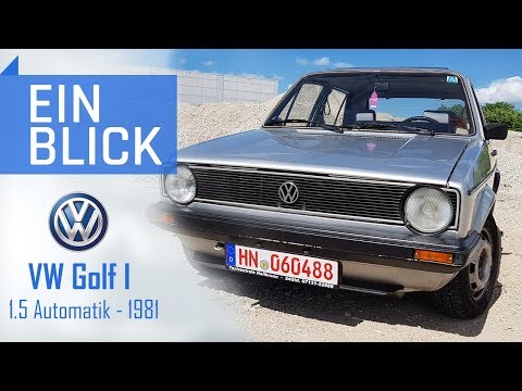 VW Golf I 1.5 Automatik 1981 - Wie der Mythos Golf begann - Vorstellung, Test & Review