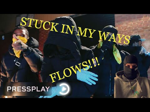 COLD!!! SWEDISH REACTION (OVE) Riskey x (AWC) Gwopz - Stuck In My Ways (Music Video) | Pressplay