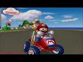 Mario Kart Double Dash A Typical Yoshi Circuit Mario Bowser Jr