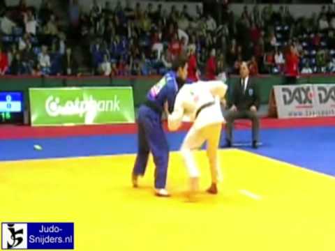 Judo 2009 Hamburg: Lee (KOR) - Bonhomme (FRA) [-73kg].