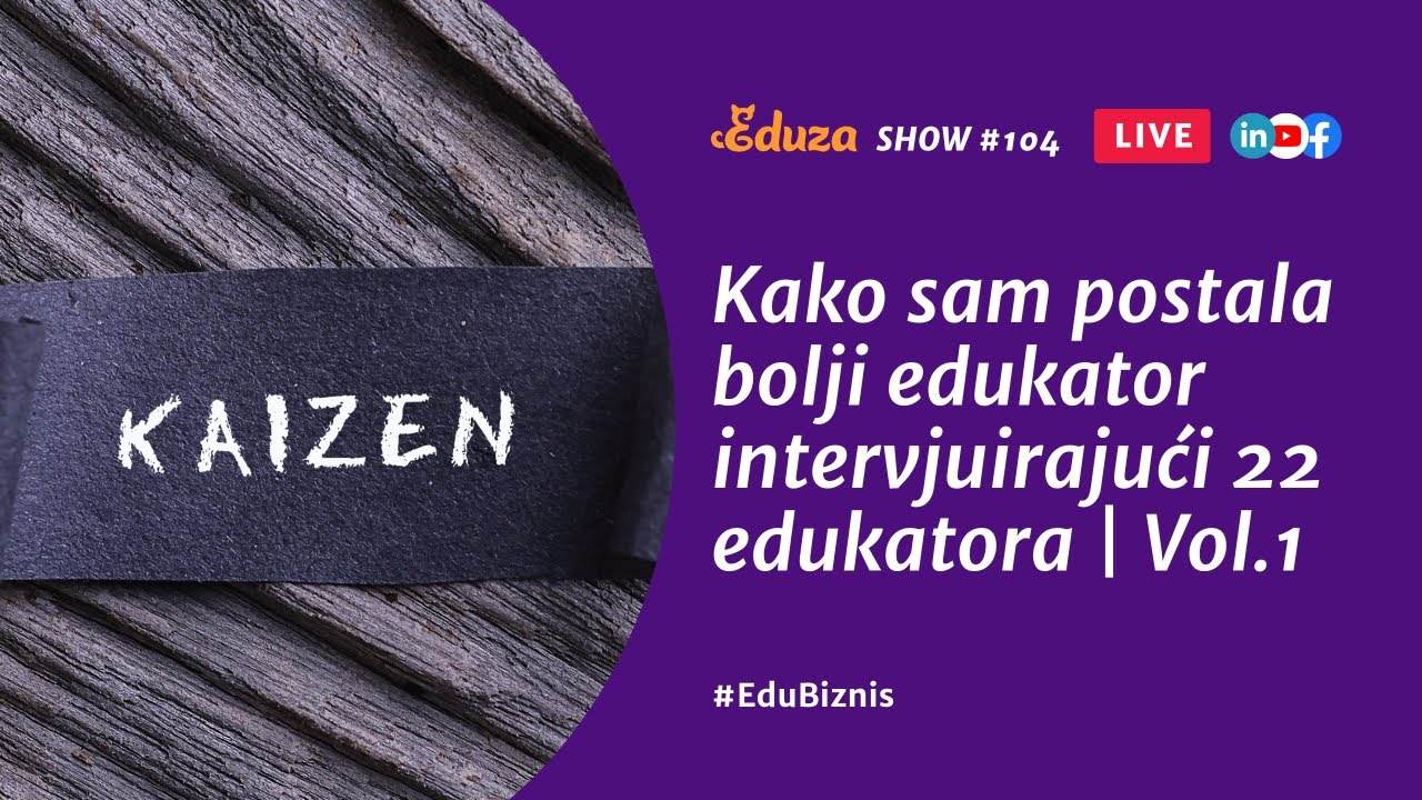 Kako sam postala bolji edukator intervjuirajući 22 edukatora: Vol.1 | #104
