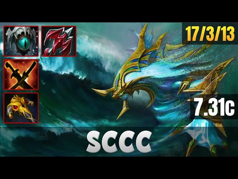 SCCC MORPHLING BOTTOM LANE WITH 17 KILLS | DOTA 2 PATCH 7.31C PRO GAMEPLAY