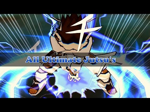 Naruto Ultimate Ninja 1 - All Ultimate Jutsu's (4k 60fps) (BEST QUALITY)