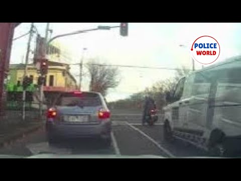 High Speed Chase of a STOLEN SEDAN Leads to a CAR CRASH