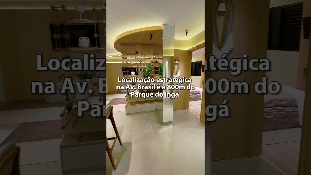 Thumbnail do vídeo do apartamento decorado Ingarden Maringá